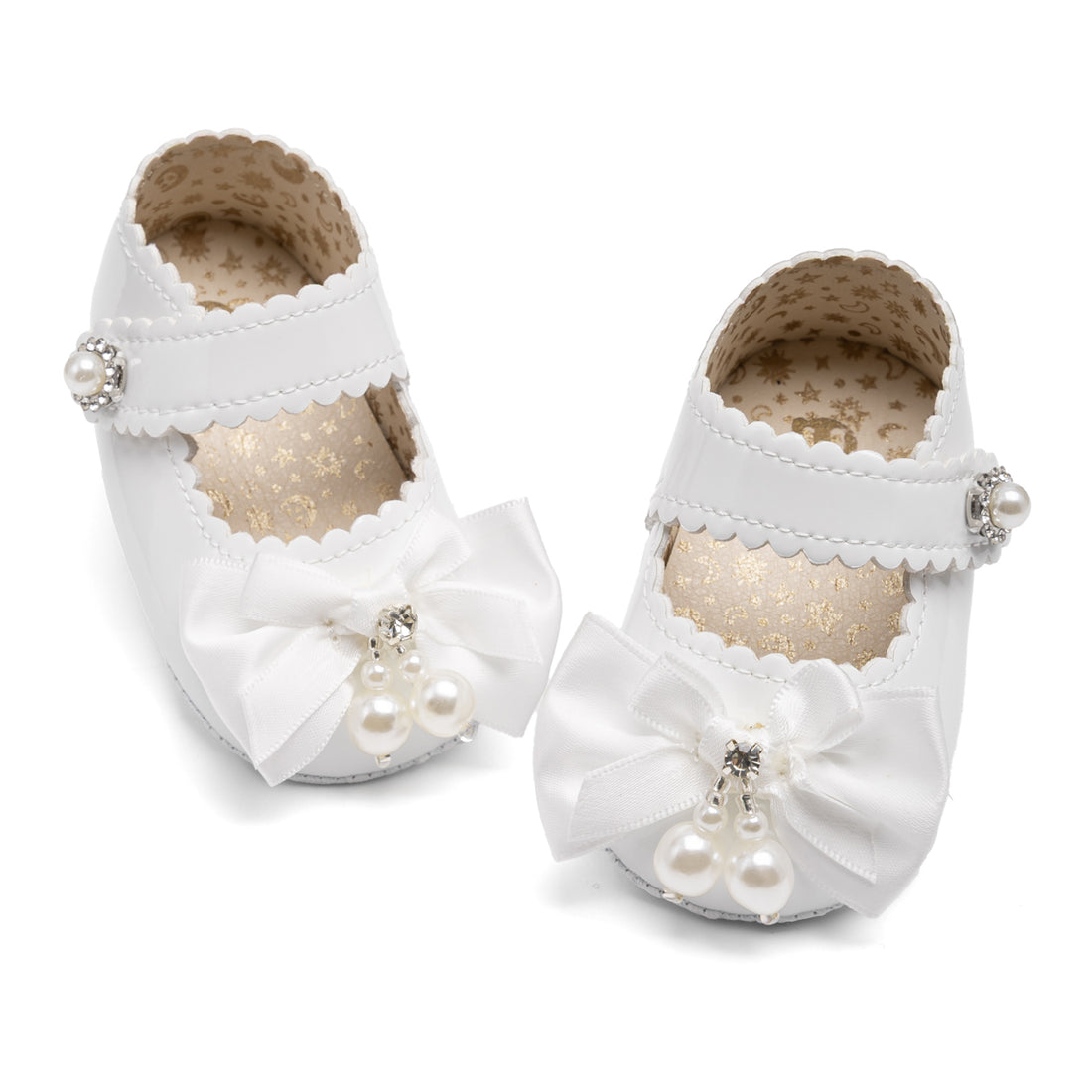 Meckior Baby Girls Princess Wedding Dress Mary Jane Flats