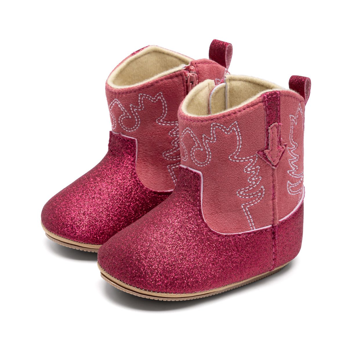 Meckior Baby Girls Cowboy Tassel Boots