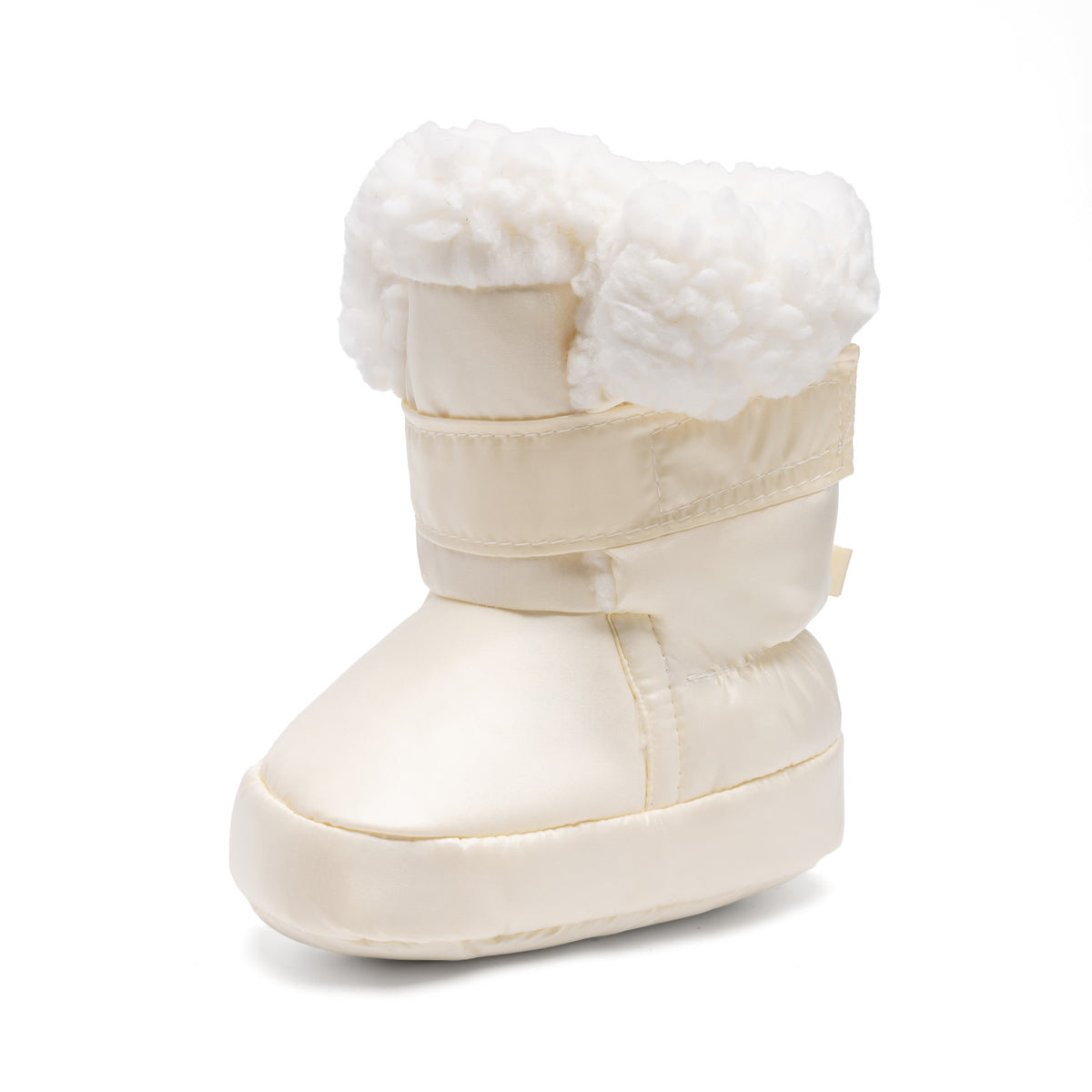 Meckior Baby Boys Girls Cozy Faux Fur Winter Boots - Premium Gift Set